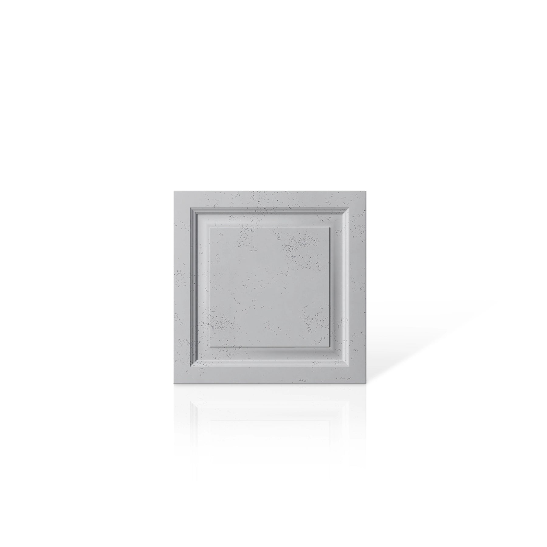 3D Concrete Wall Panels FRAMES colour swatch on white background DecorMania UK